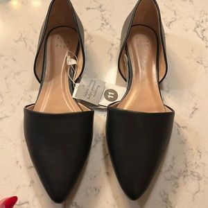 Black Flats size 11 NWT